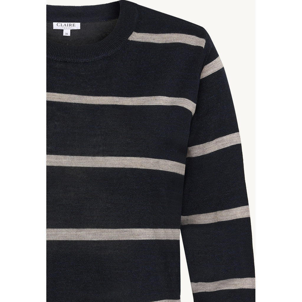 CLAIRE CWPari Pullover 13151 Dark Navy Melange