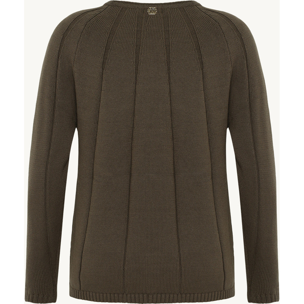 CLAIRE CWPatsy Cardigan 3579 Deer Brown