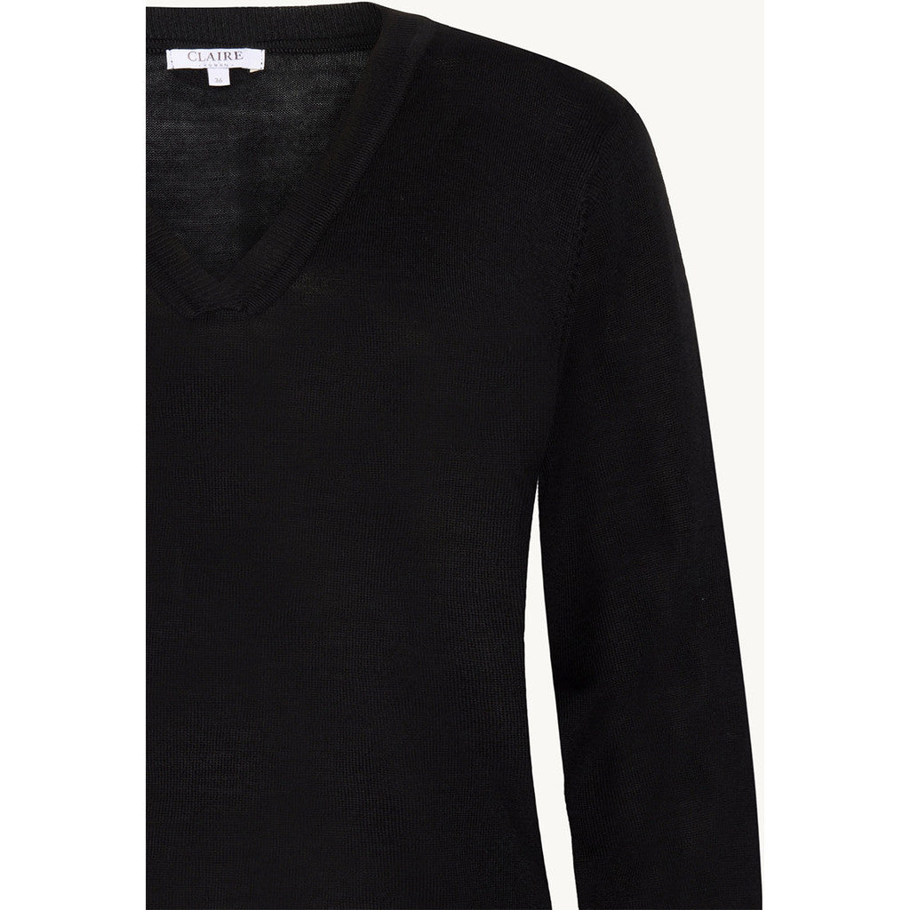 CLAIRE CWPatti Pullover 03244 Black Biella