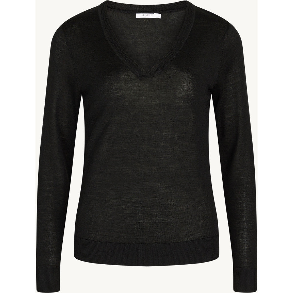 CLAIRE CWPatti Pullover 03244 Black Biella