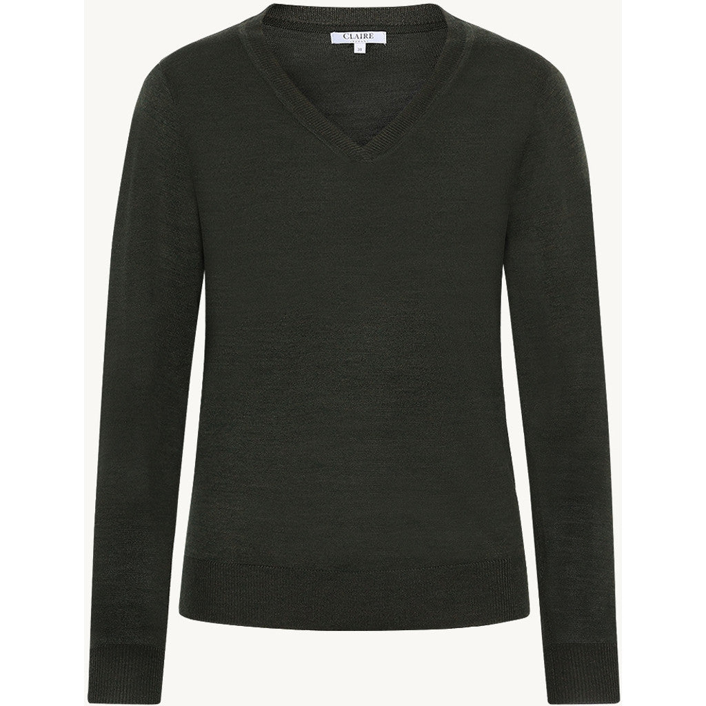 CLAIRE CWPatti Pullover 14480 Old Forest Melange