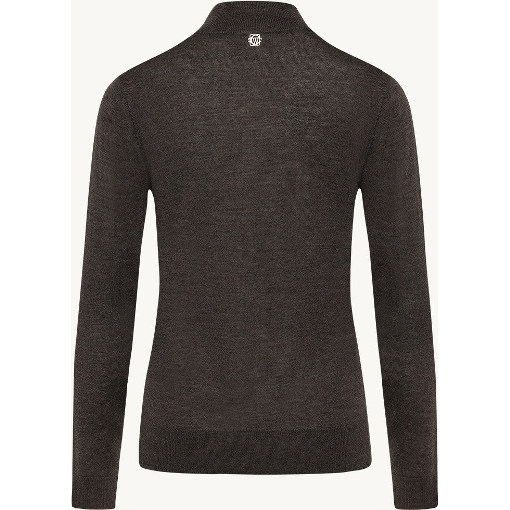 CLAIRE CWPaulia Pullover 14579 Hot Fudge Melange