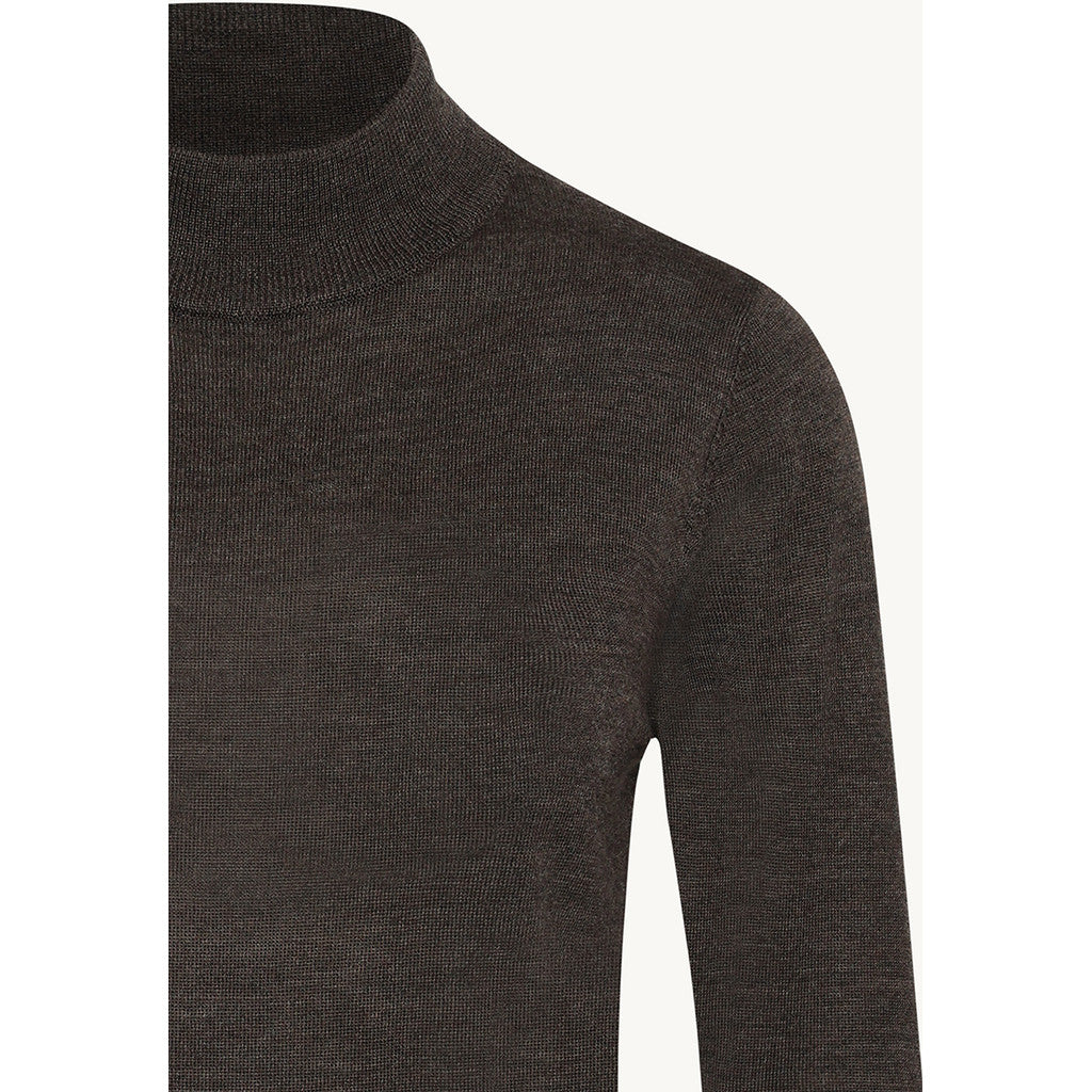 CLAIRE CWPaulia Pullover 14579 Hot Fudge Melange
