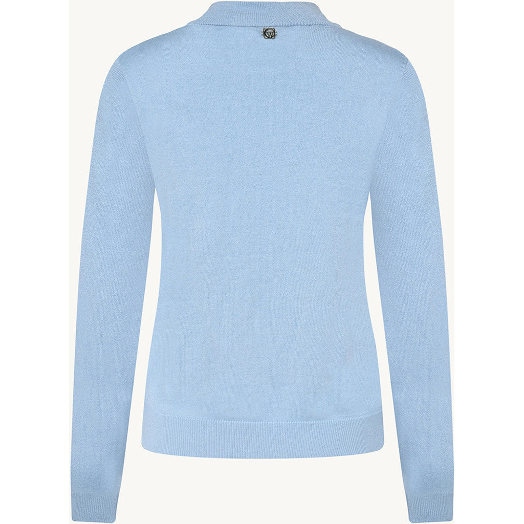 CLAIRE CWPaulia Pullover 13106 Blue Bird Melange