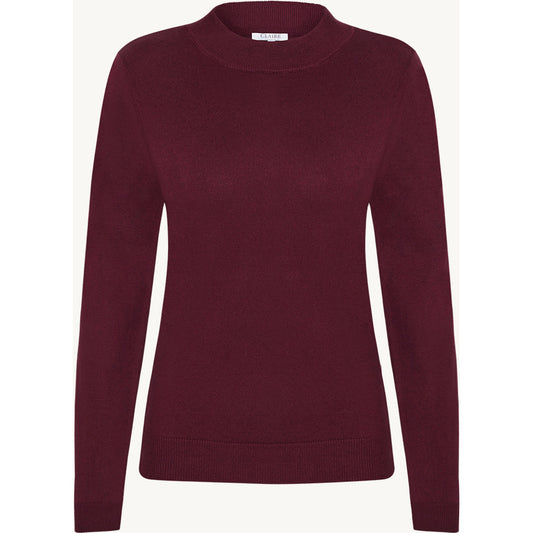 CLAIRE CWPaulia Pullover 13748 Wine Melange