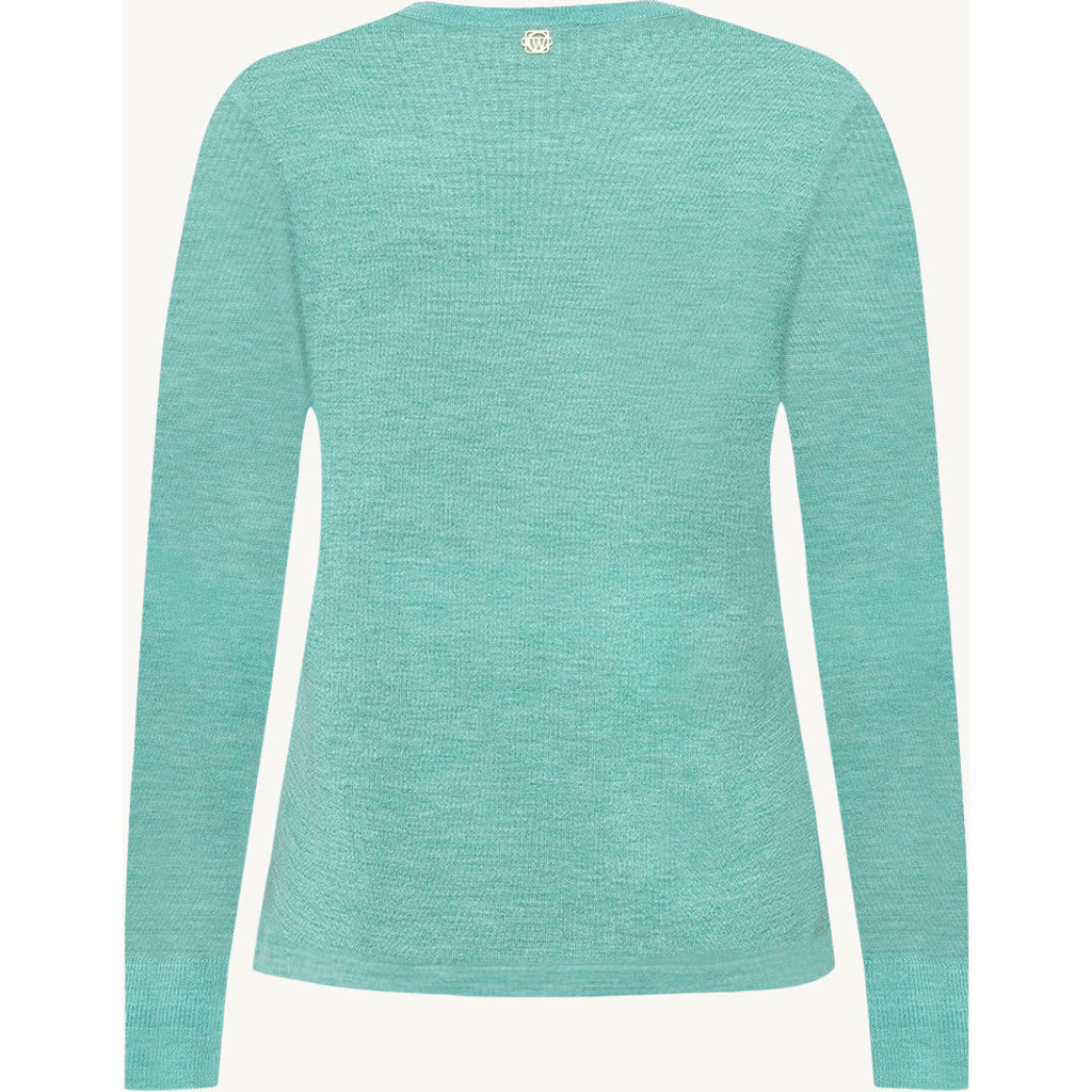 CLAIRE CWPavla Pullover 14421 Green Bay Melange