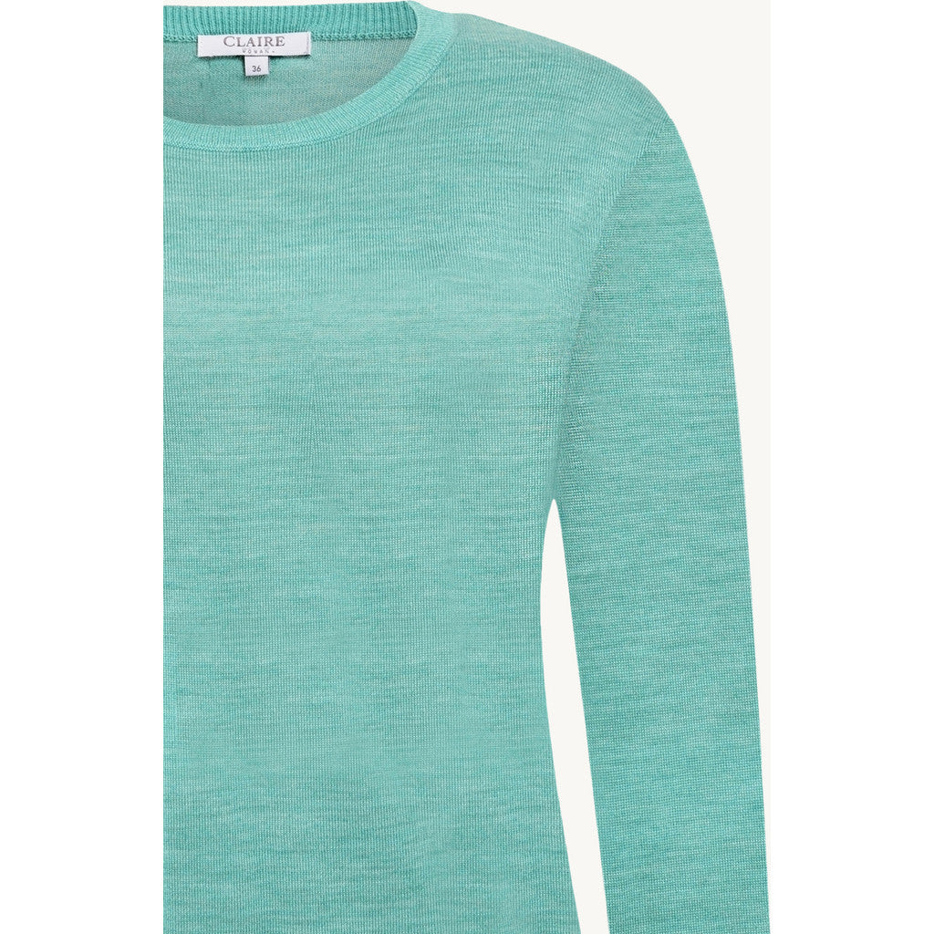 CLAIRE CWPavla Pullover 14421 Green Bay Melange