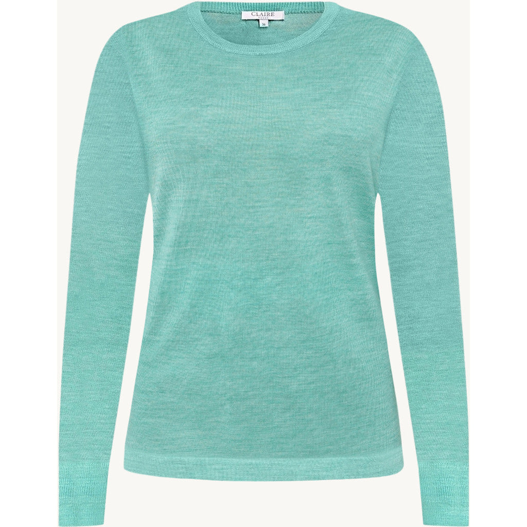 CLAIRE CWPavla Pullover 14421 Green Bay Melange