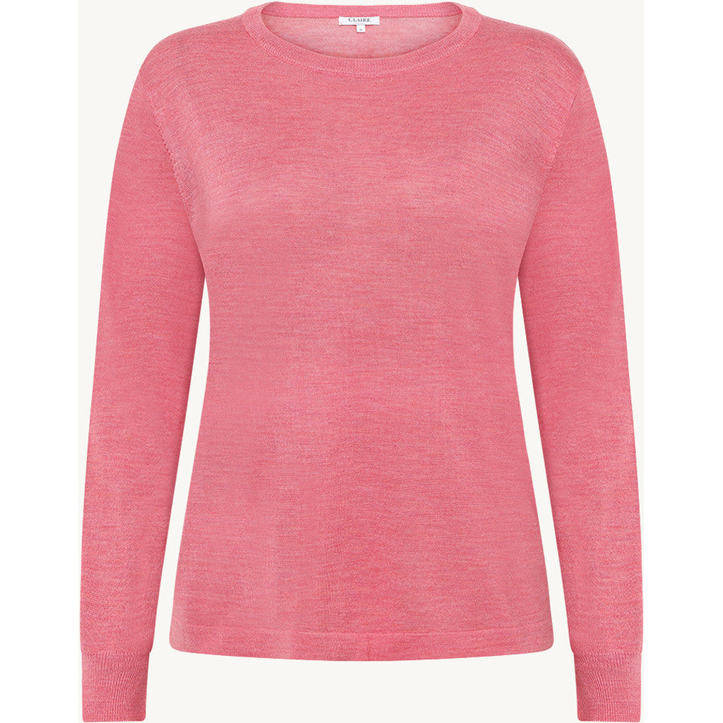 CLAIRE CWPavla Pullover 14711 Coral Blush Melange