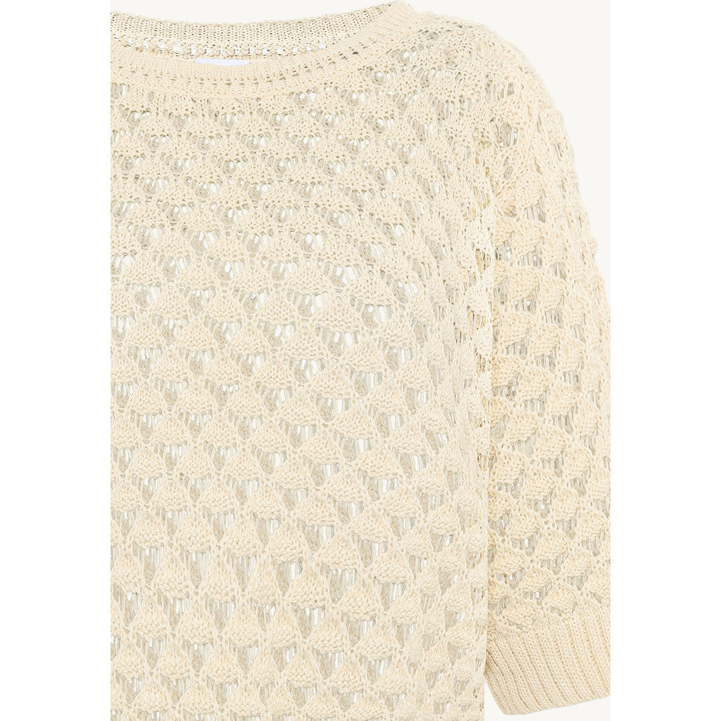 CLAIRE CWPaya Pullover 13261 Sand Stone Melange