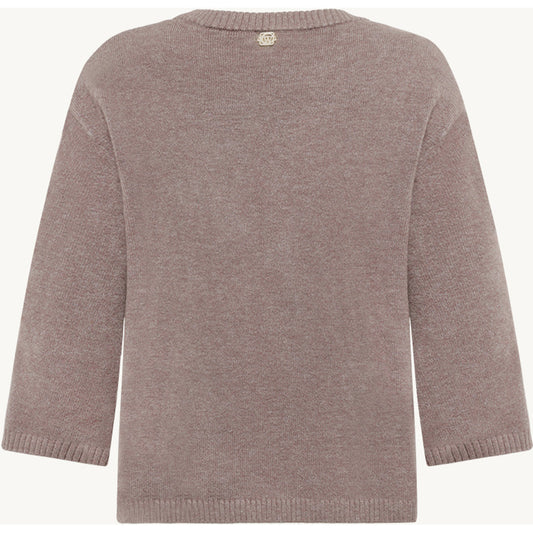 CLAIRE CWPeace Pullover 13578 Cacao Melange