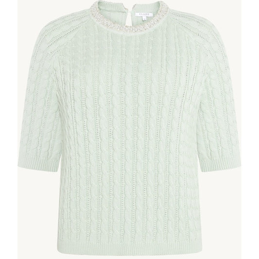 CLAIRE CWPearline Pullover 4422 Pale Aqua