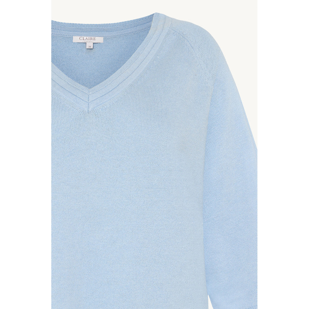 CLAIRE CWPetunia Pullover 3194 Vista Blue
