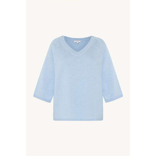 CLAIRE CWPetunia Pullover 3194 Vista Blue