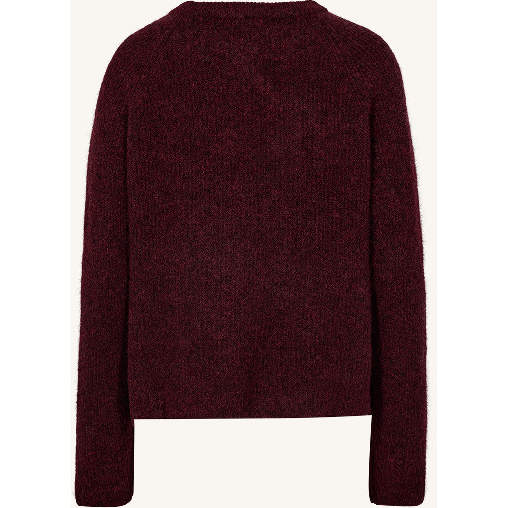 CLAIRE CWPhiline-L Pullover 13748 Wine Melange