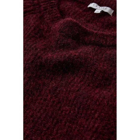 CLAIRE CWPhiline-L Pullover 13748 Wine Melange