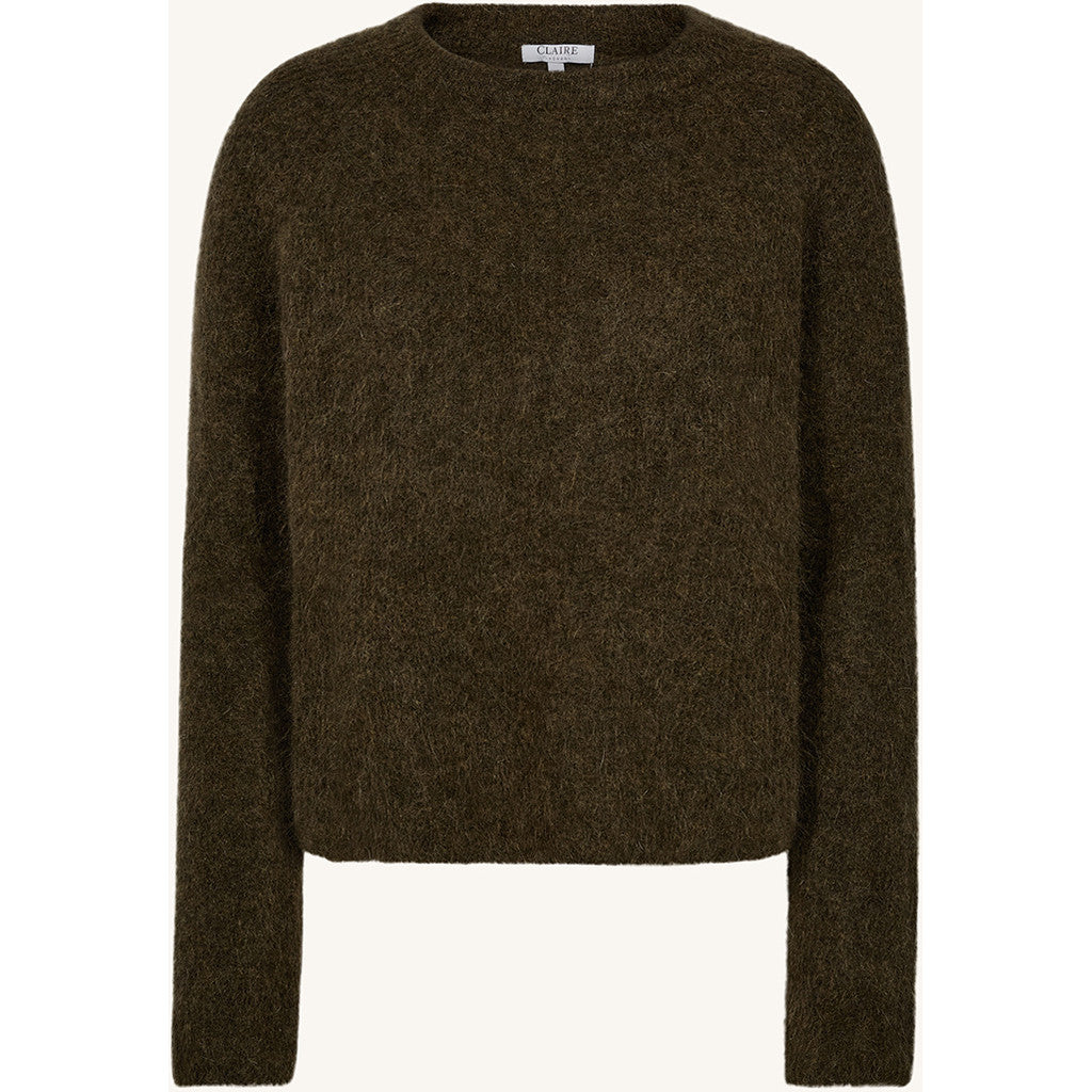 CLAIRE CWPhiline Pullover 14480 Old Forest Melange