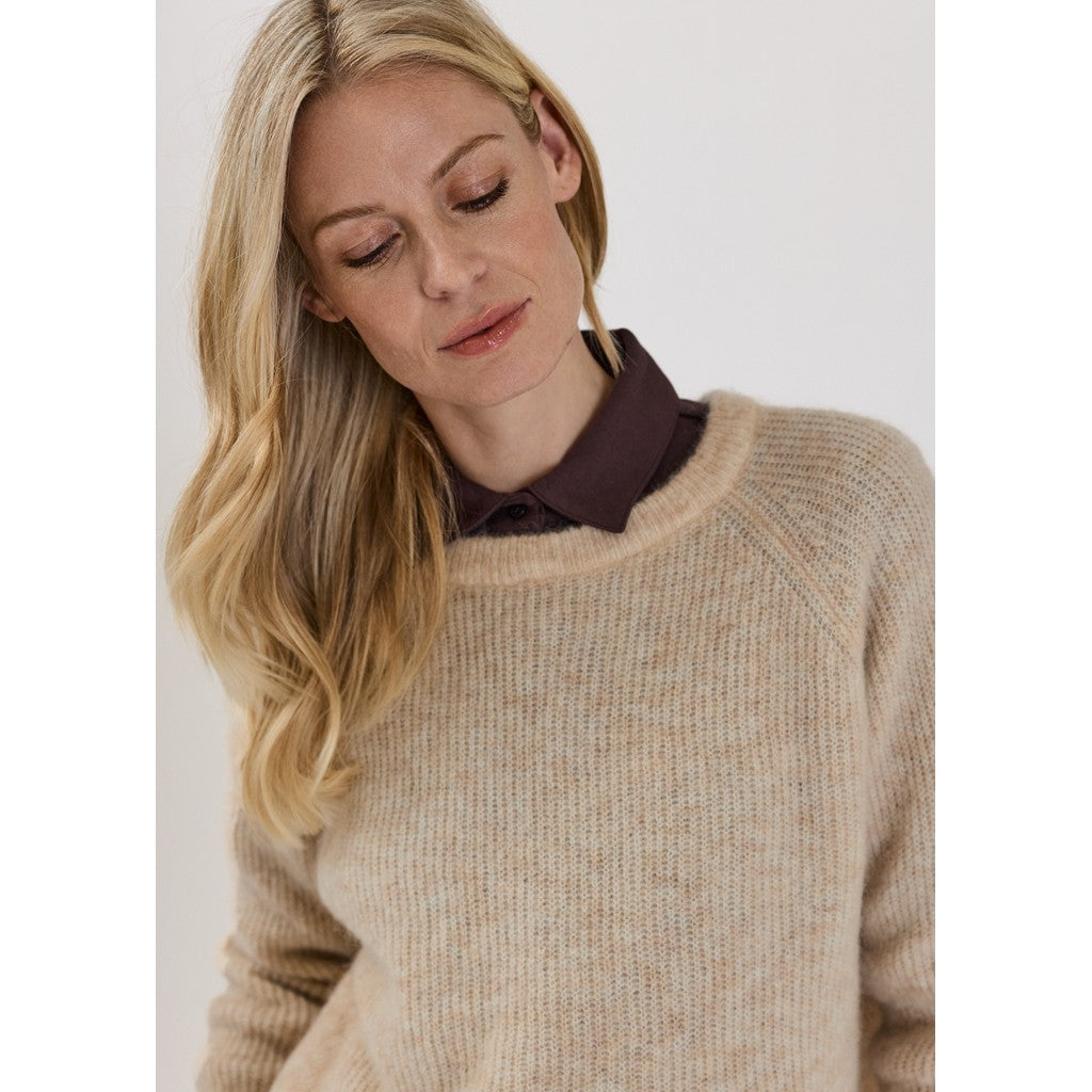 CLAIRE CWPhiline Pullover 14505 Sand-Melange