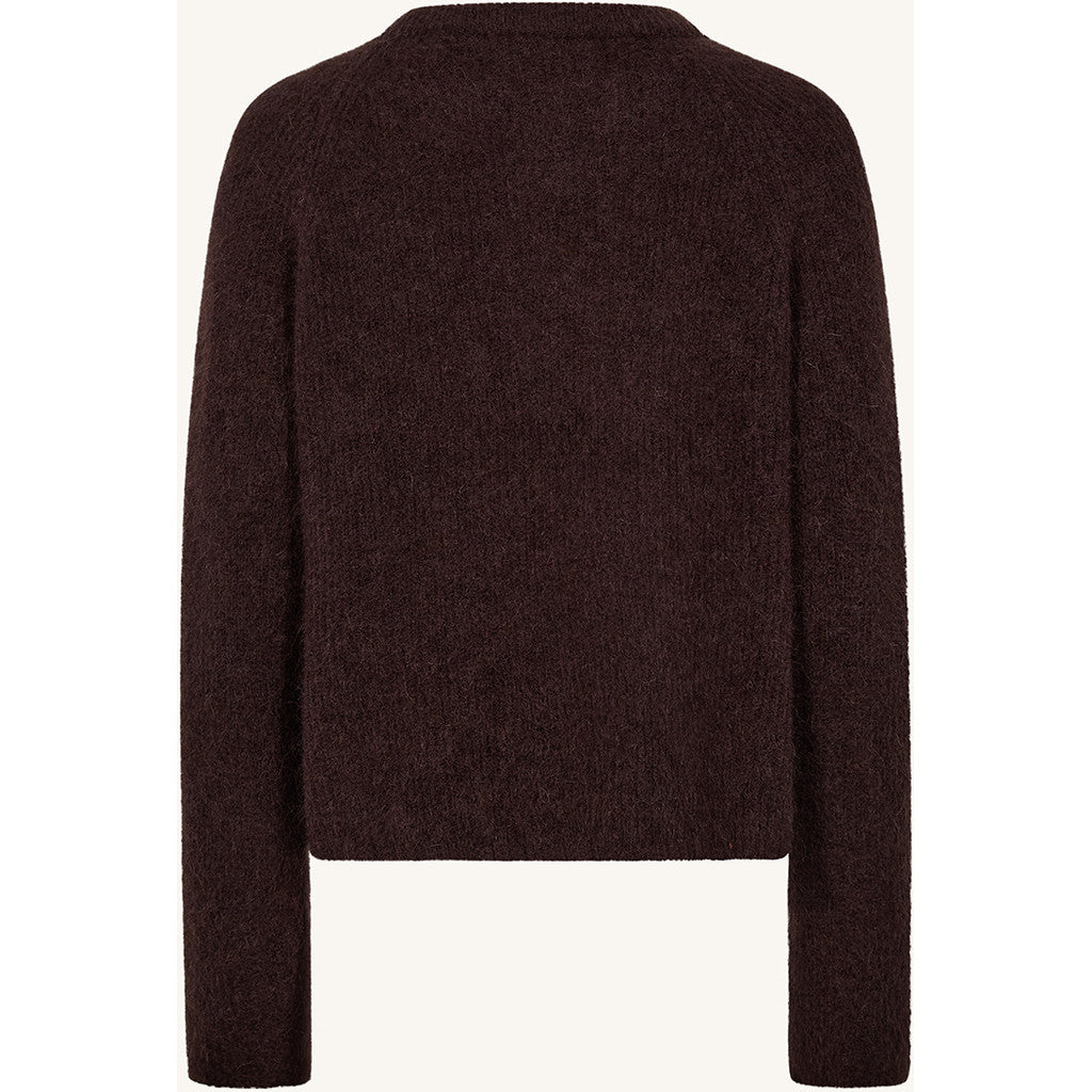 CLAIRE CWPhiline Pullover 14565 Chocolate Melange