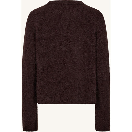 CLAIRE CWPhiline Pullover 14565 Chocolate Melange