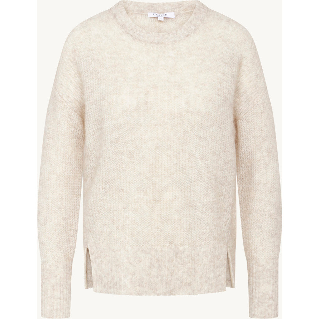 CLAIRE CWPianna Pullover 13272 Snow White Melange