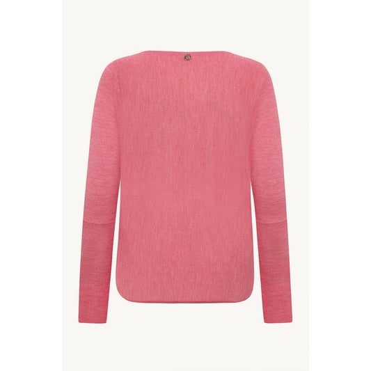 CLAIRE CWPippa Pullover 14711 Coral Blush Melange