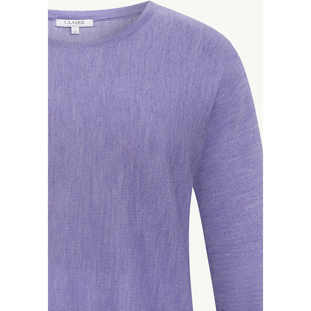 CLAIRE CWPippa Pullover 14809 Aster Melange