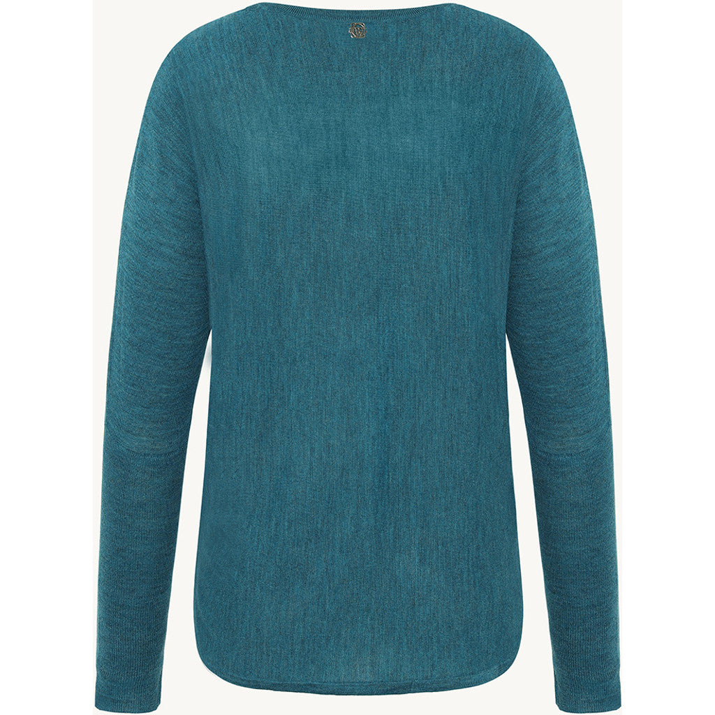 CLAIRE CWPippa Pullover 14986 Peacock Melange
