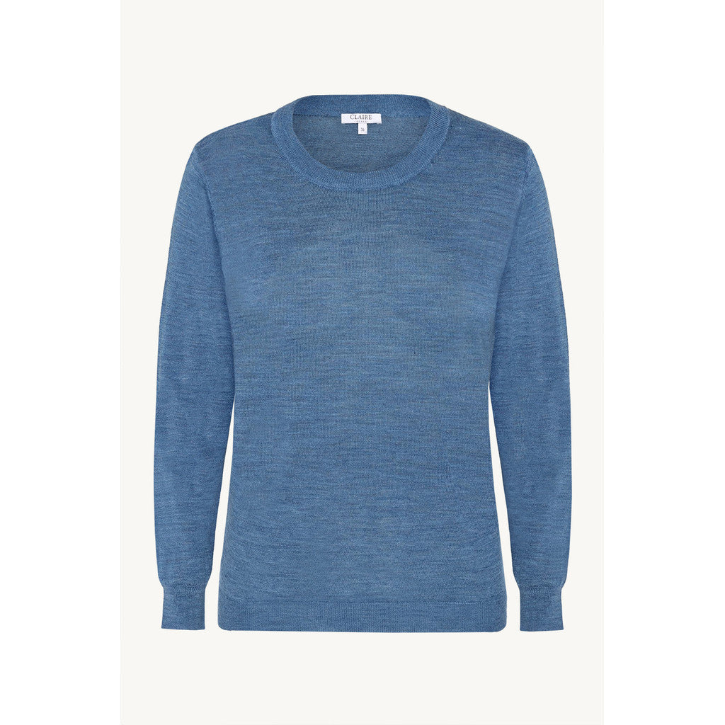 CLAIRE CWPlinia Pullover 14155 Blue Iris Melange