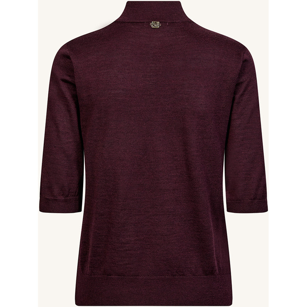 CLAIRE CWPrana Pullover 13748 Wine Melange