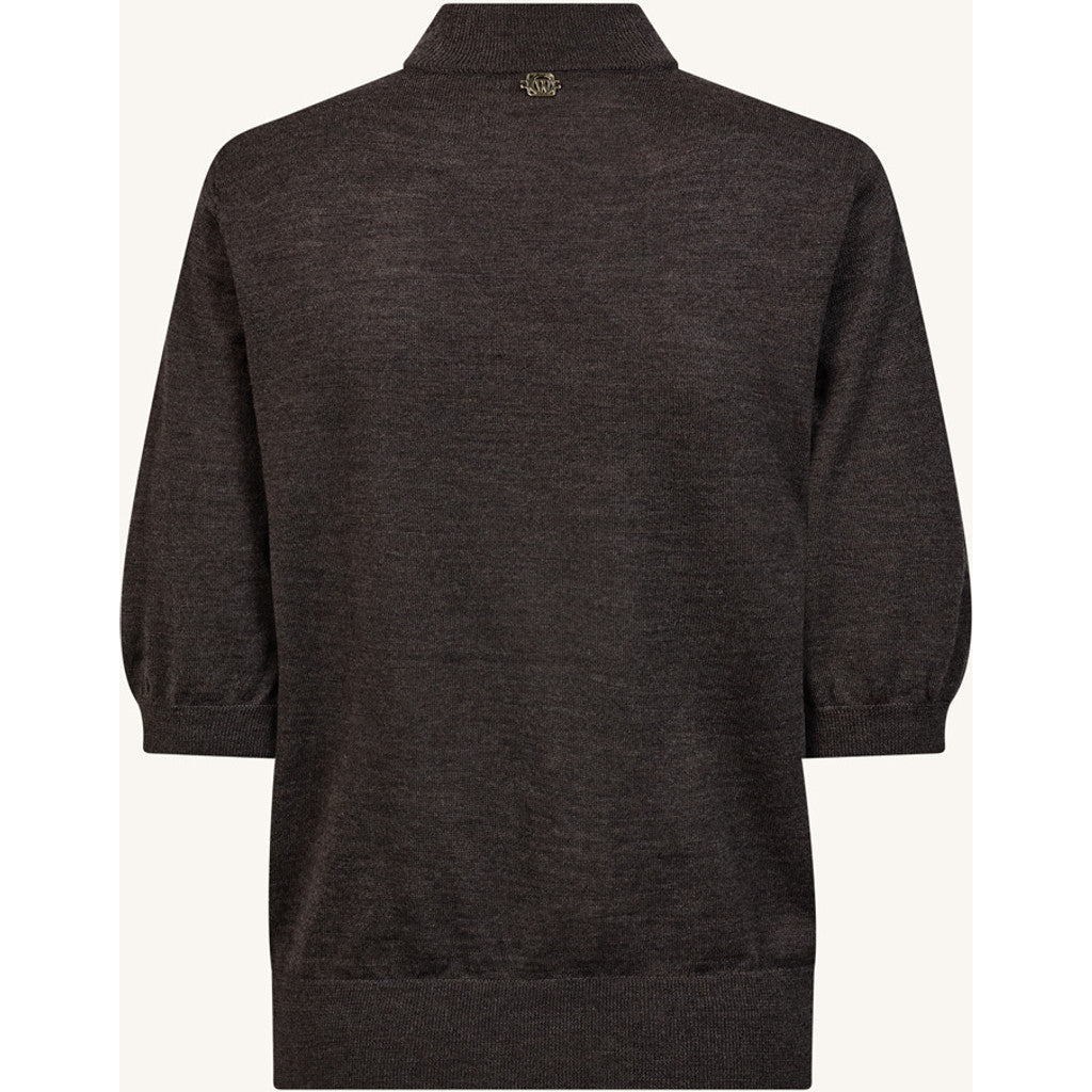 CLAIRE CWPrana Pullover 14579 Hot Fudge Melange