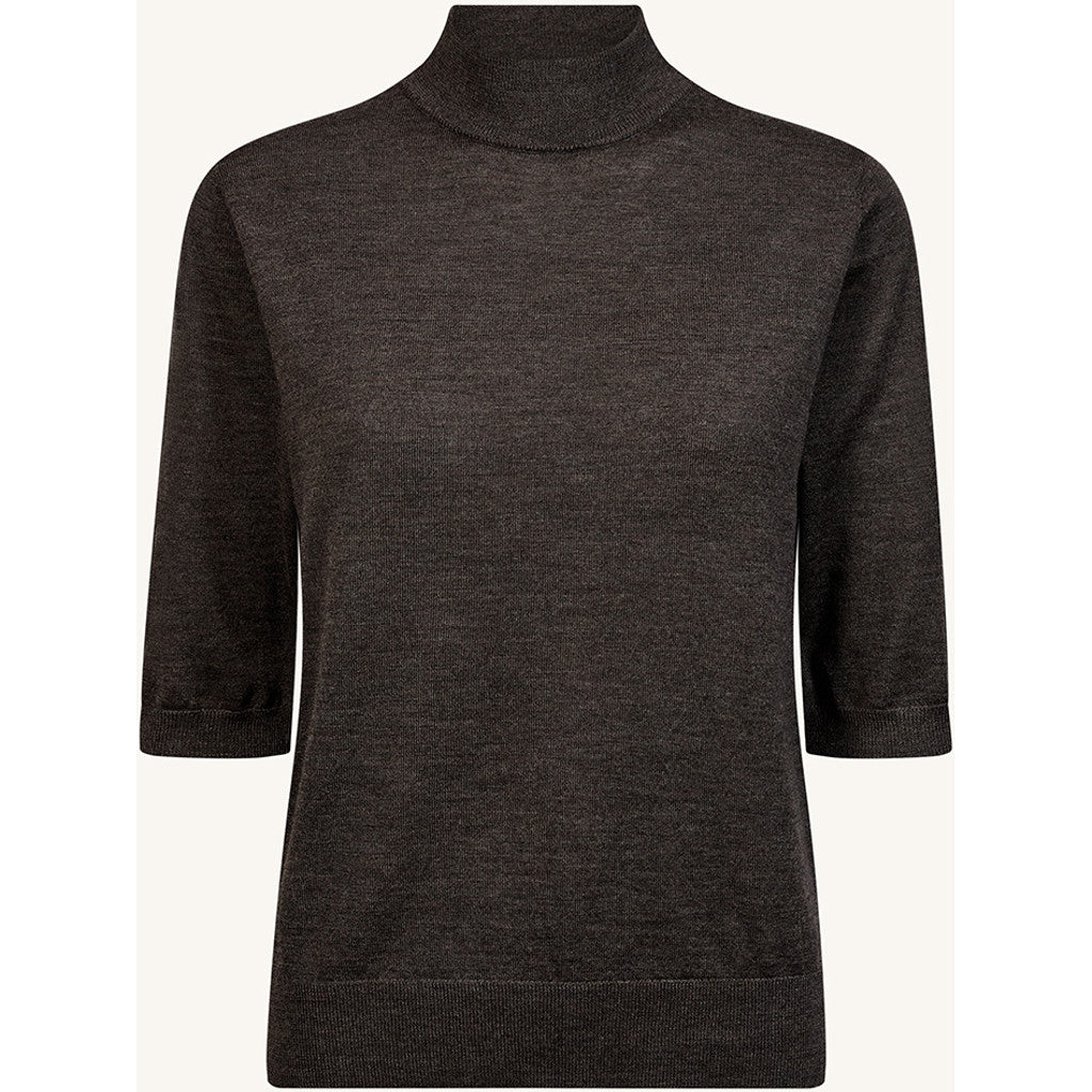 CLAIRE CWPrana Pullover 14579 Hot Fudge Melange