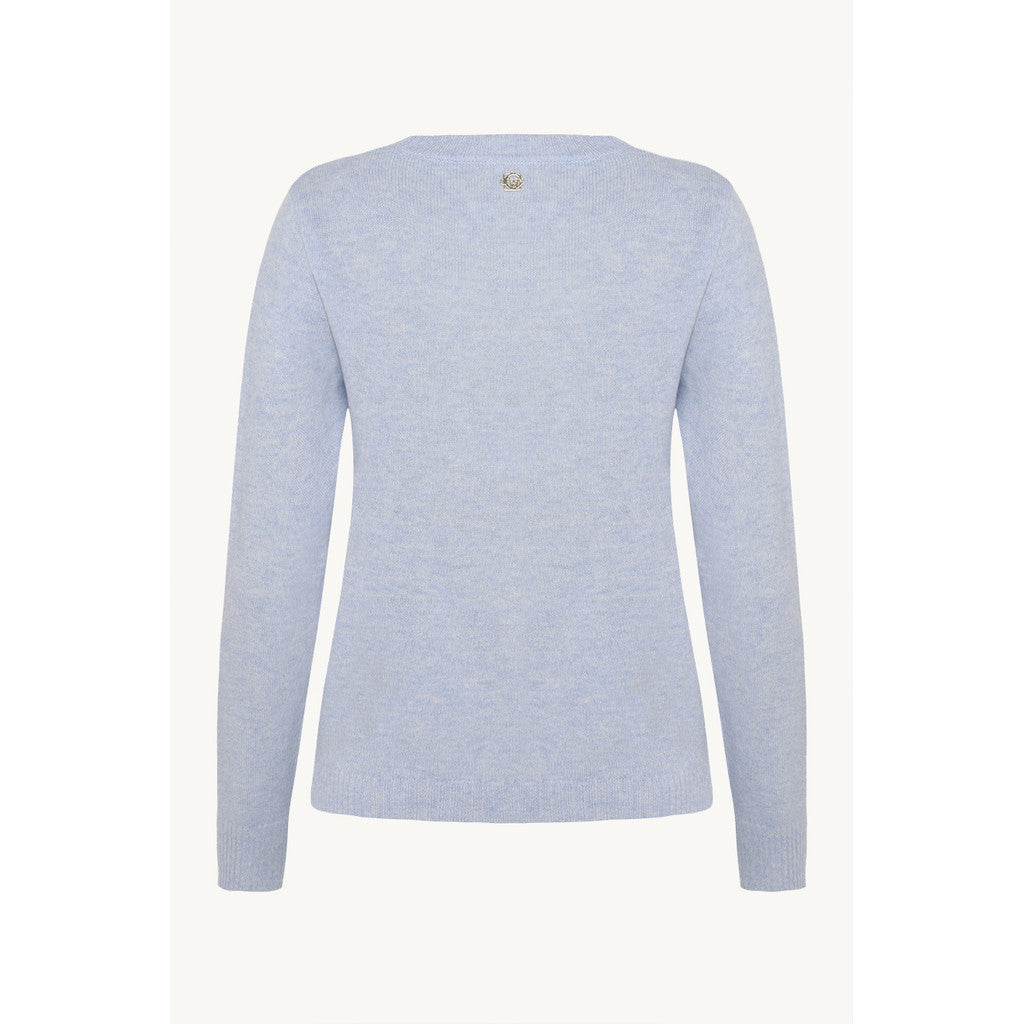 CLAIRE CWPreet Pullover 13106 Blue Bird Melange