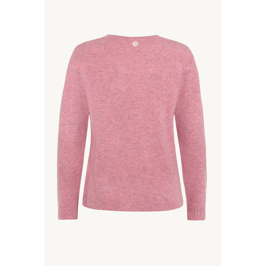 CLAIRE CWPreet Pullover 13726 Rose Wine Melange