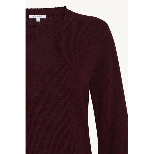 CLAIRE CWPreet Pullover 13748 Wine Melange