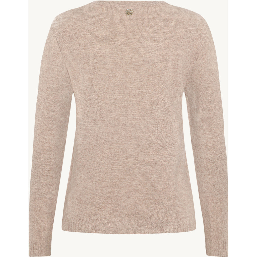 CLAIRE CWPreet Pullover 14538 Feather Mel.