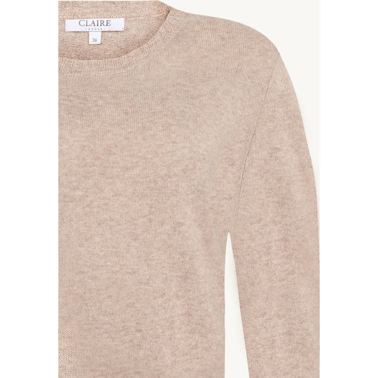 CLAIRE CWPreet Pullover 14538 Feather Mel.
