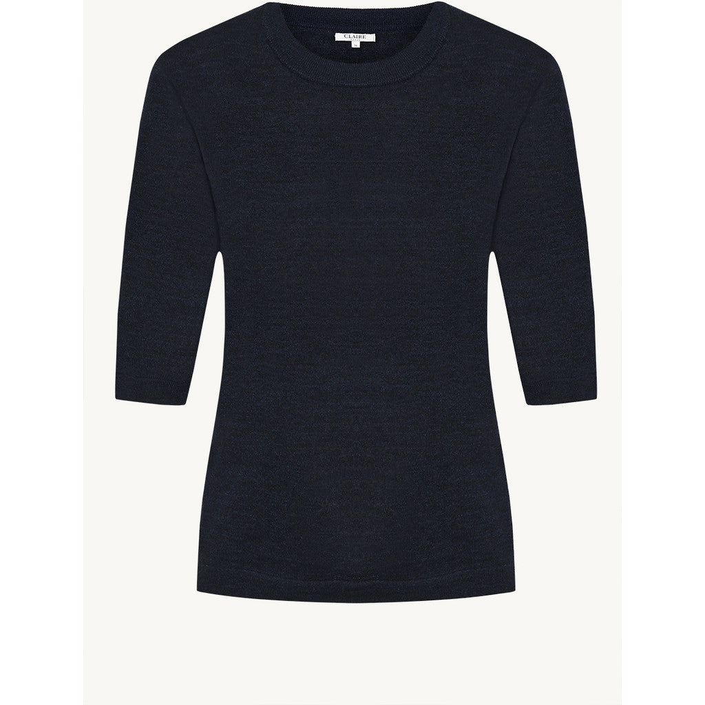 CLAIRE CWPutri Pullover 13151 Dark Navy Melange