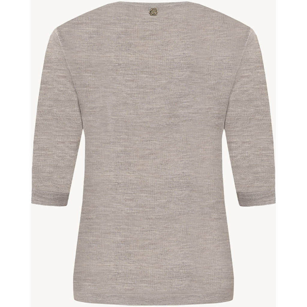 CLAIRE CWPutri Pullover 14522 Fossil Melange