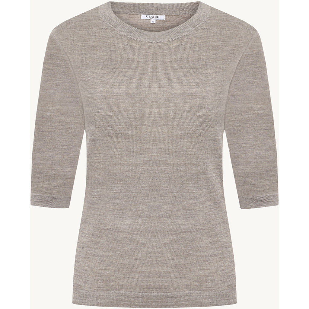 CLAIRE CWPutri Pullover 14522 Fossil Melange
