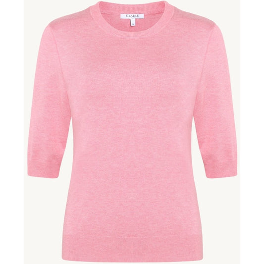 CLAIRE CWPutri Pullover 14711 Coral Blush Melange