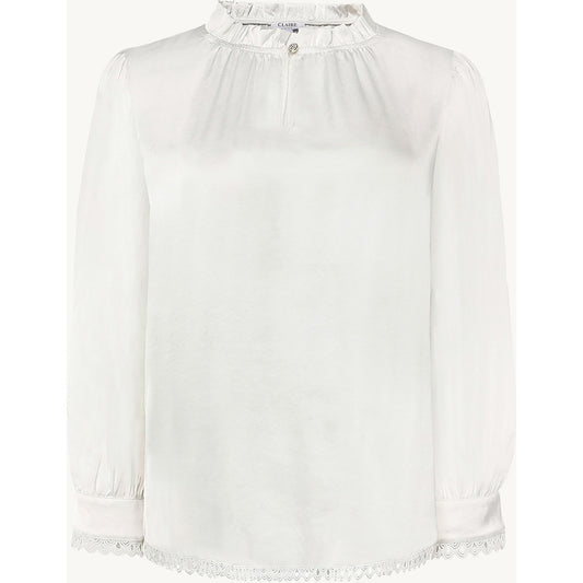 CLAIRE CWRaquel Lace Shirts 3217 Gardenia