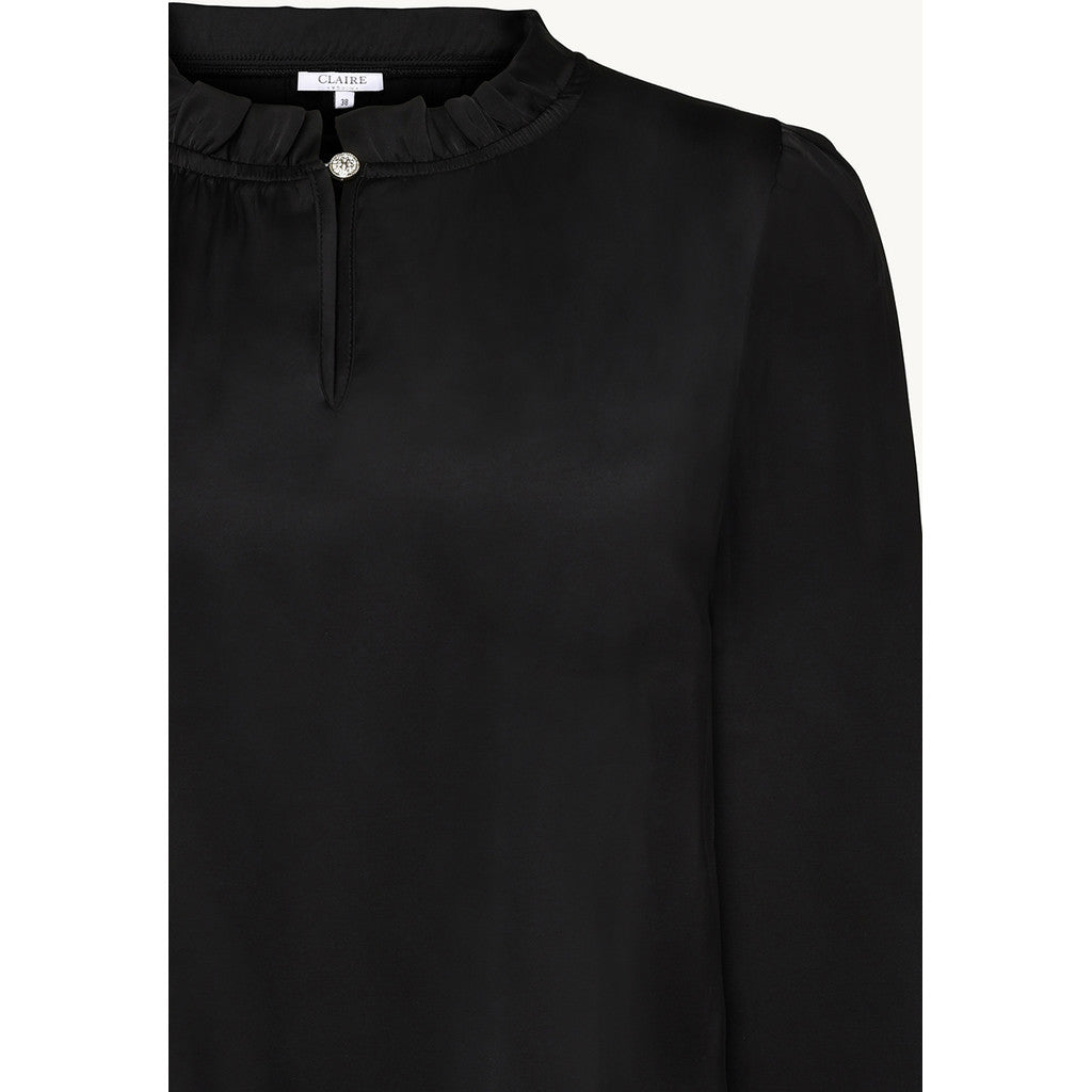 CLAIRE CWRaquel Lace Shirts 3244 Black