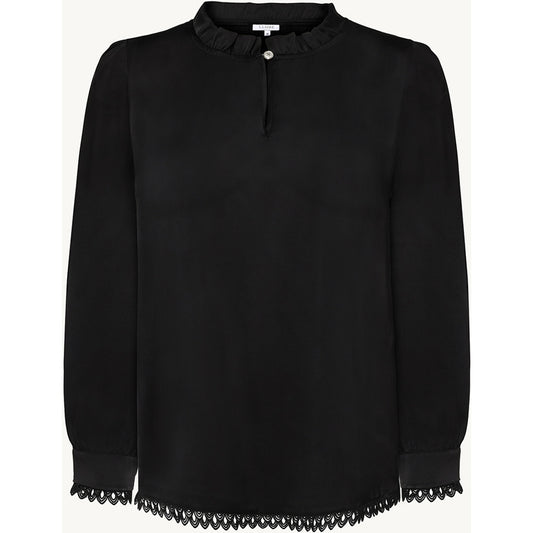 CLAIRE CWRaquel Lace Shirts 3244 Black