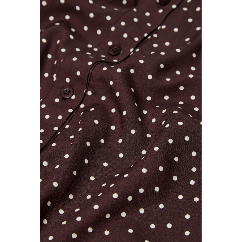 CLAIRE CWRhona 3/4 sleeve Shirts 4565 Chocolate