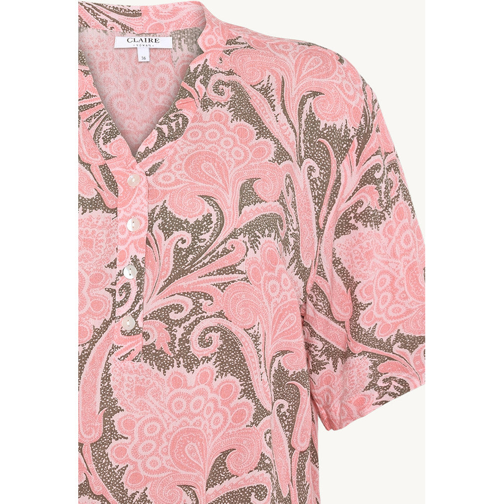 CLAIRE CWRonia Old Paisley Shirts 3761 Shell