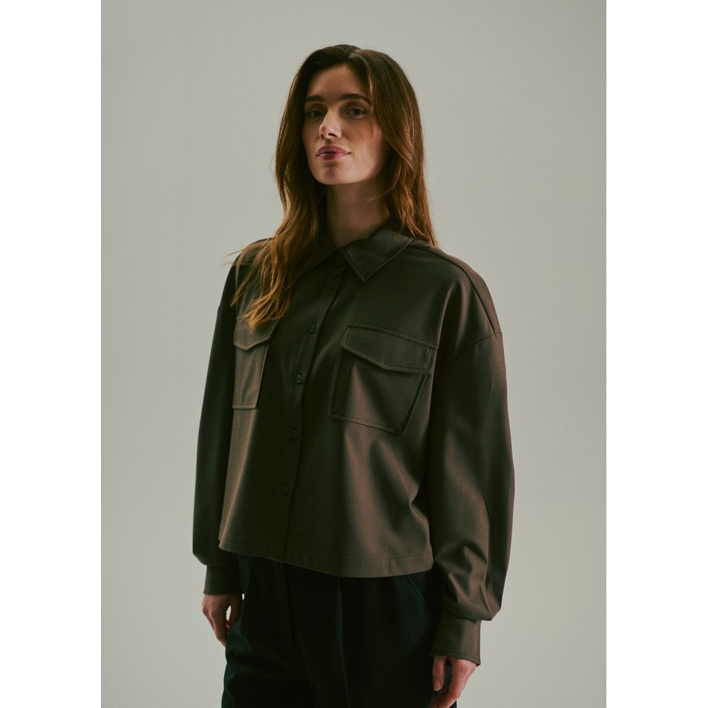 CLAIRE CWSellma Shirt Shirts 13578 Cacao Melange