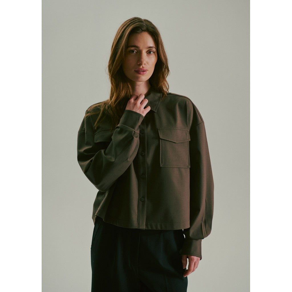 CLAIRE CWSellma Shirt Shirts 13578 Cacao Melange
