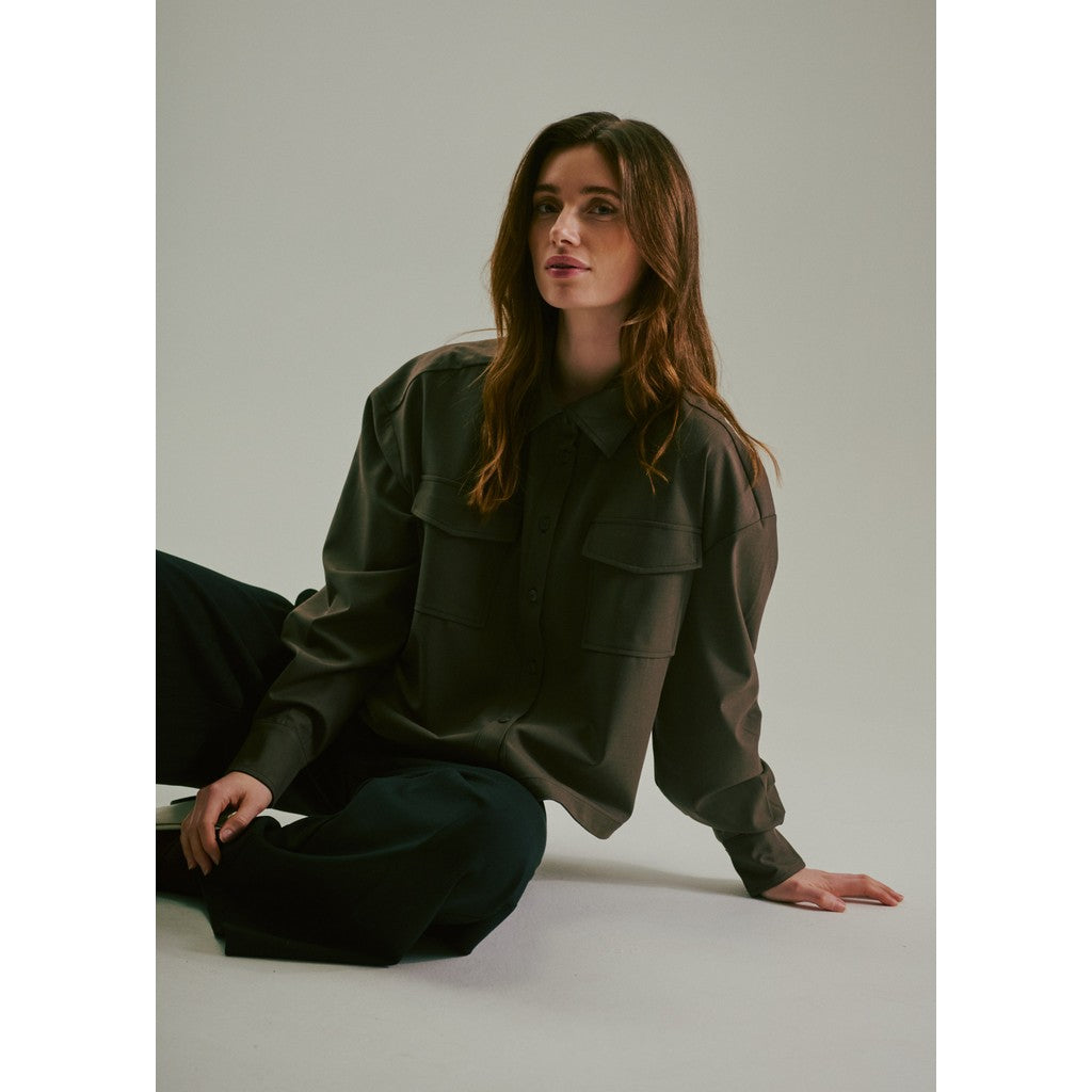 CLAIRE CWSellma Shirt Shirts 13578 Cacao Melange