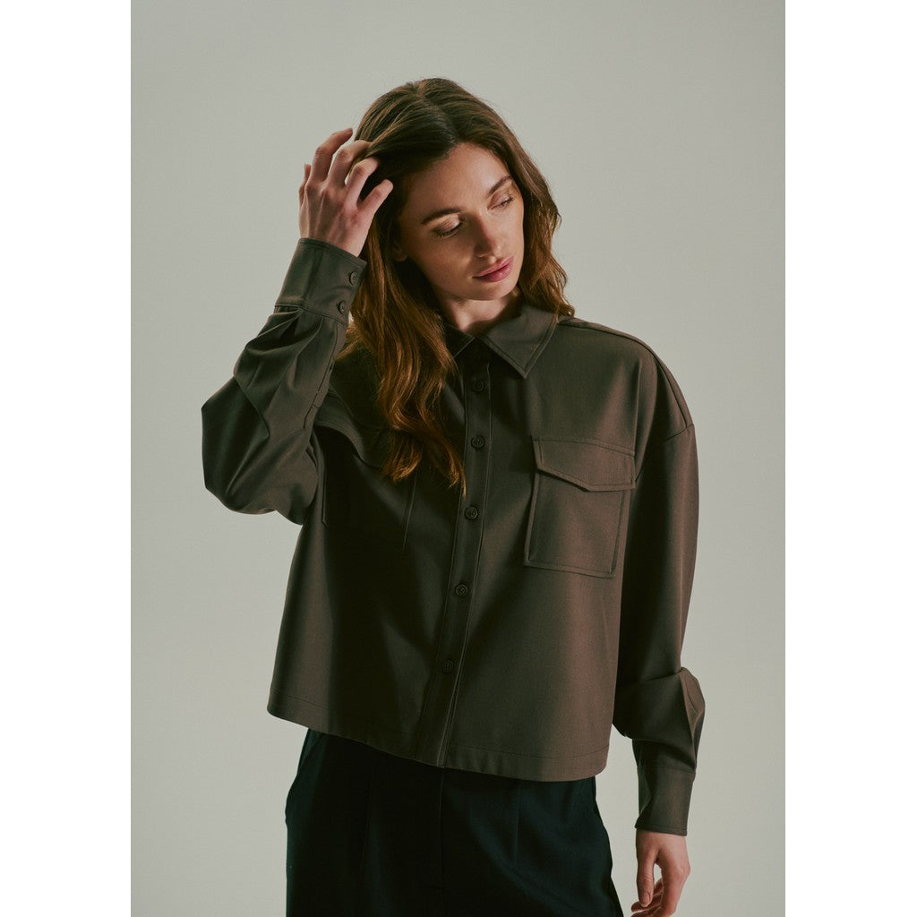 CLAIRE CWSellma Shirt Shirts 13578 Cacao Melange